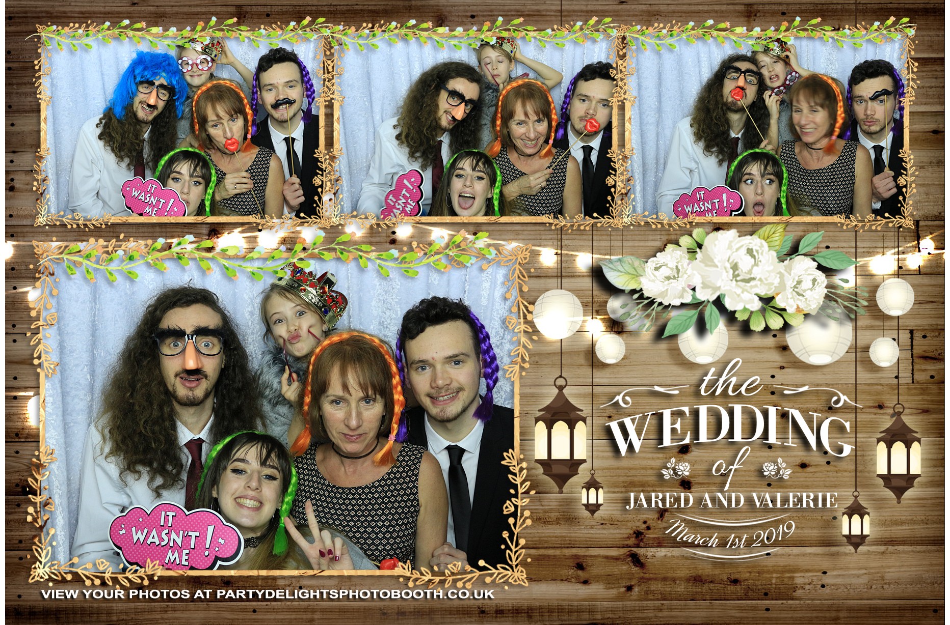 Jared and Valerie’s Wedding - Prints | View more photos from the event at gallery.partydelightsphotobooth.co.uk/u/PartyDelightsPhotoBooth/Jared-and-Valerie’s-Wedding-Prints